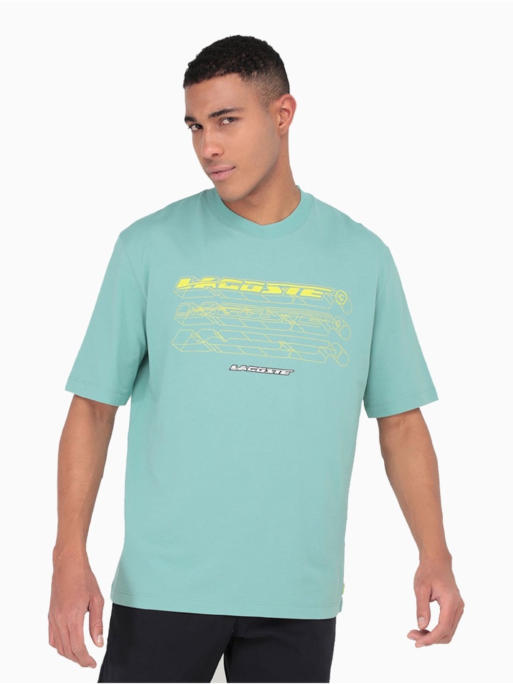 Lacoste Men’s Loose Fit Organic Cotton Pique T-Shirt XLarge